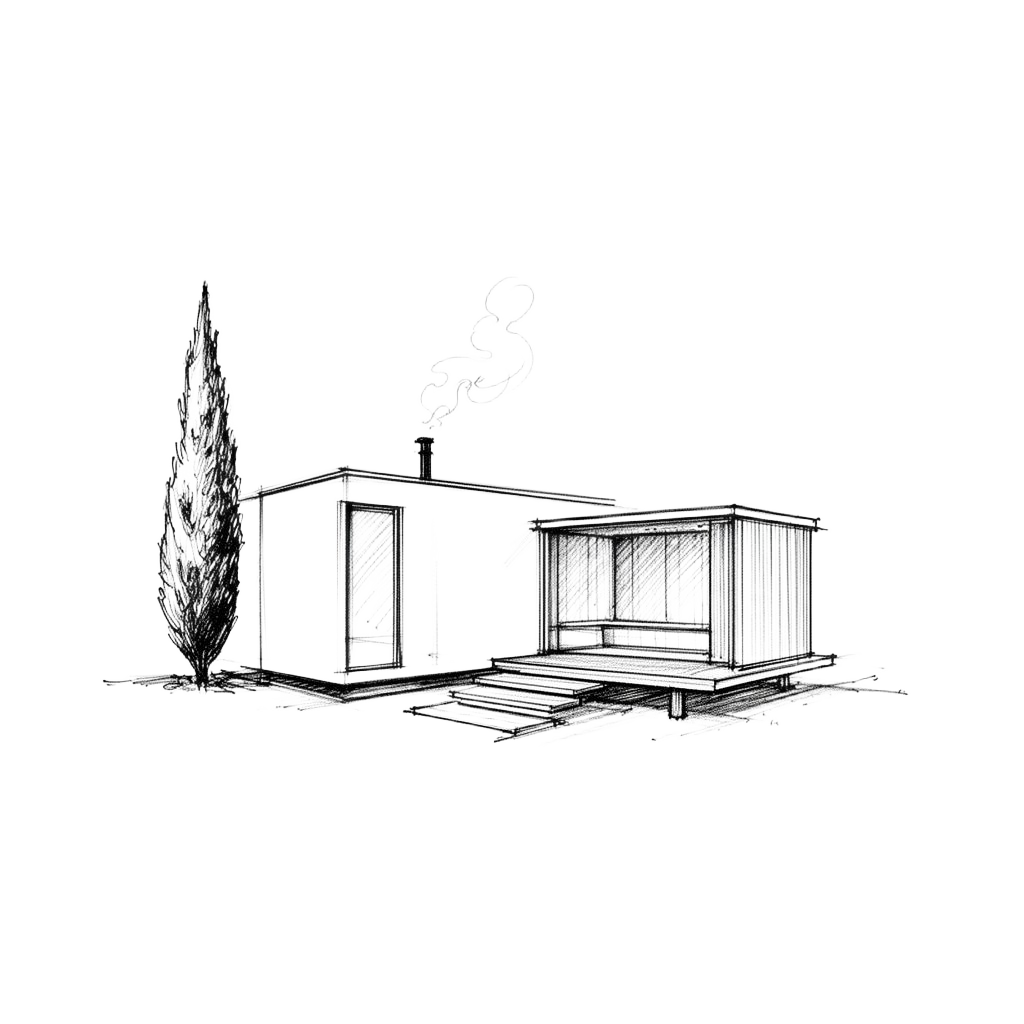 Bath + Sauna Annex — 22 m², Silkeborg